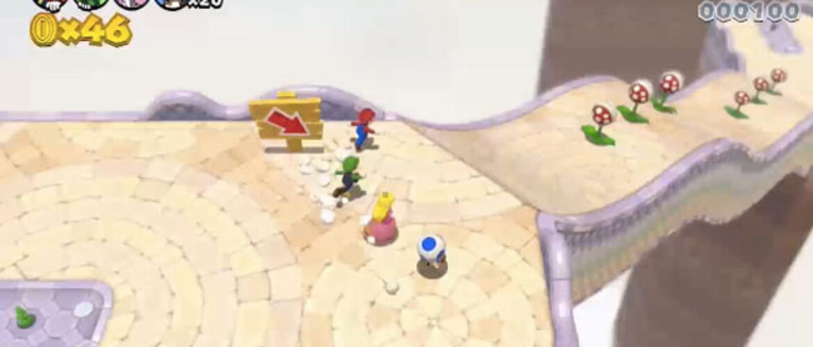 Super Mario 3D World Wii U