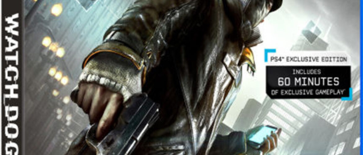 Watch Dogs Portada PS4