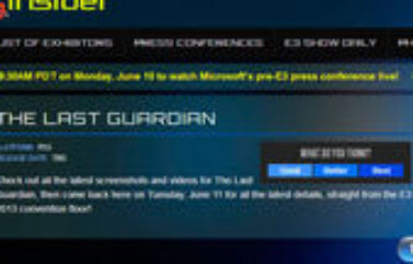 The Last Guardian estaría en el E3 y sigue siendo un juego de PlayStation 3
