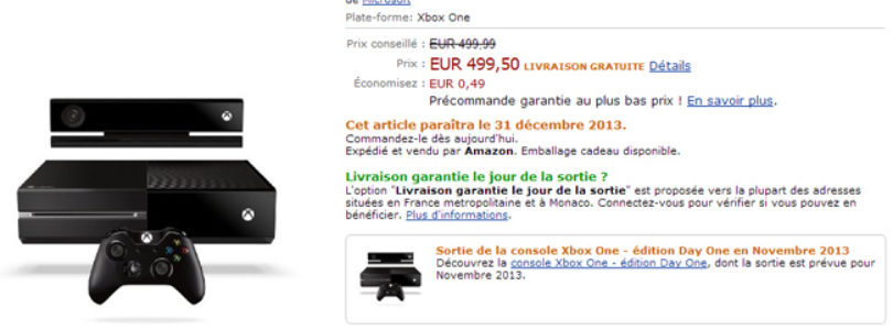 Xbox One estreno
