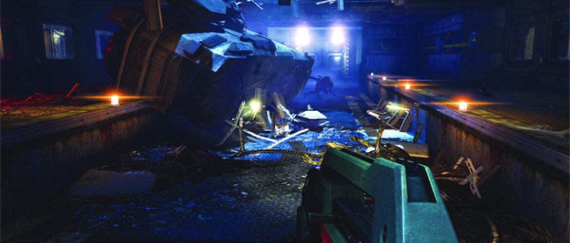 Aliens Colonial Marines linterna