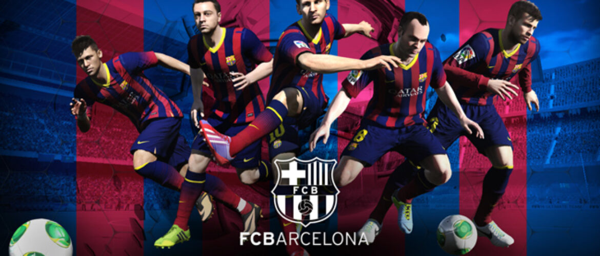 FIFA 14 Barcelona fondo de pantalla