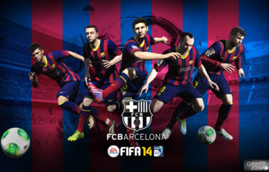 FIFA 14 Barcelona fondo de pantalla