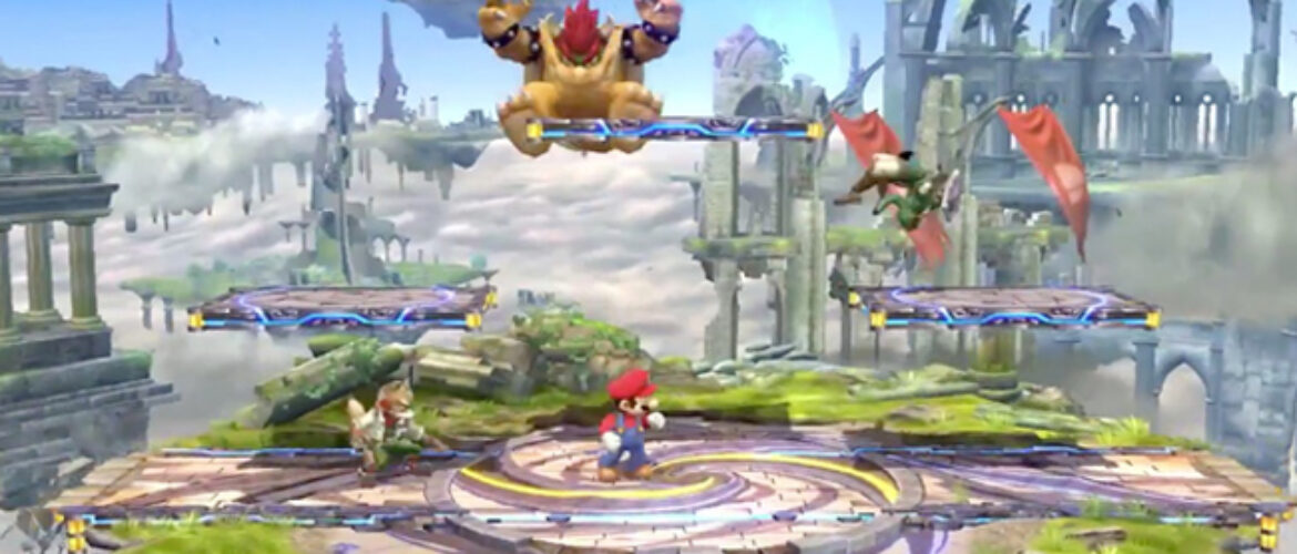 Super Smash Bros arena