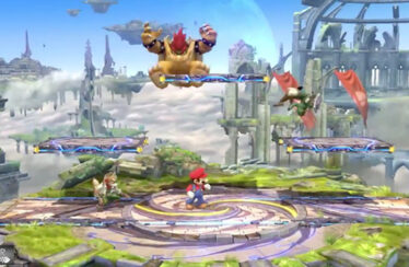 Super Smash Bros arena