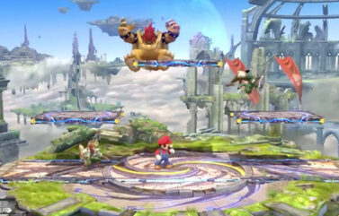 Super Smash Bros arena