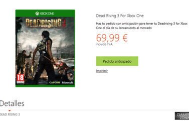 Xbox One Dead Rising 3