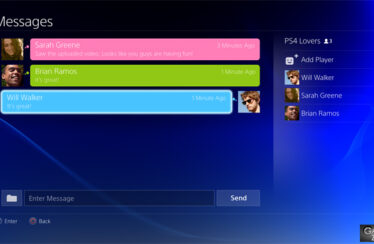 PS4 interfaz