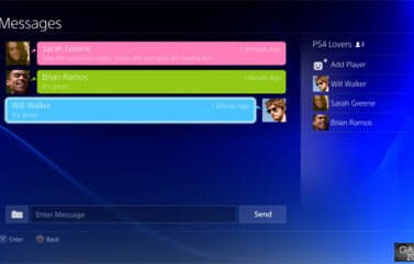 PS4 interfaz