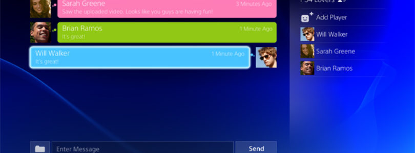 PS4 interfaz