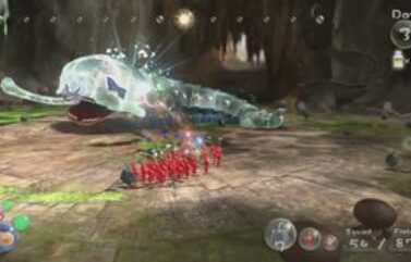 Se muestra el anuncio de televisión americano de Pikmin 3
