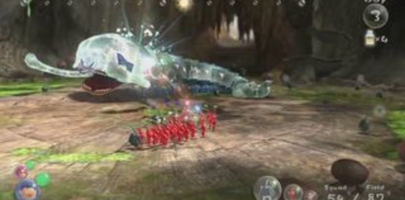 Se muestra el anuncio de televisión americano de Pikmin 3