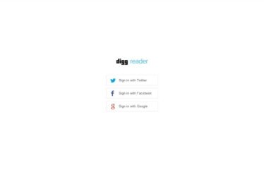 Digg Reader el lector feed de Digg