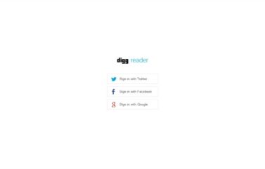 Digg Reader el lector feed de Digg