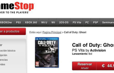 CoD Ghosts PS Vita