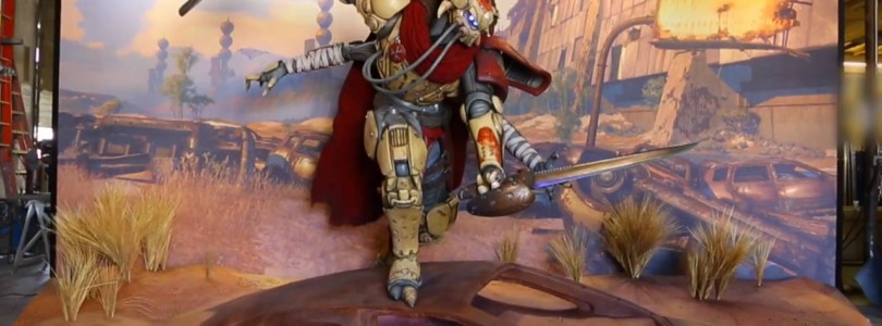 Así se hizo la estatua de la GamesCom 2013 del Caído de Destiny.
