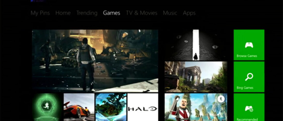 Xbox One interfaz
