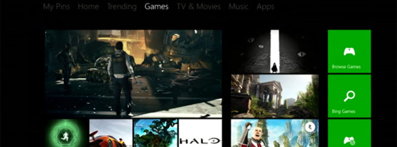 Xbox One interfaz