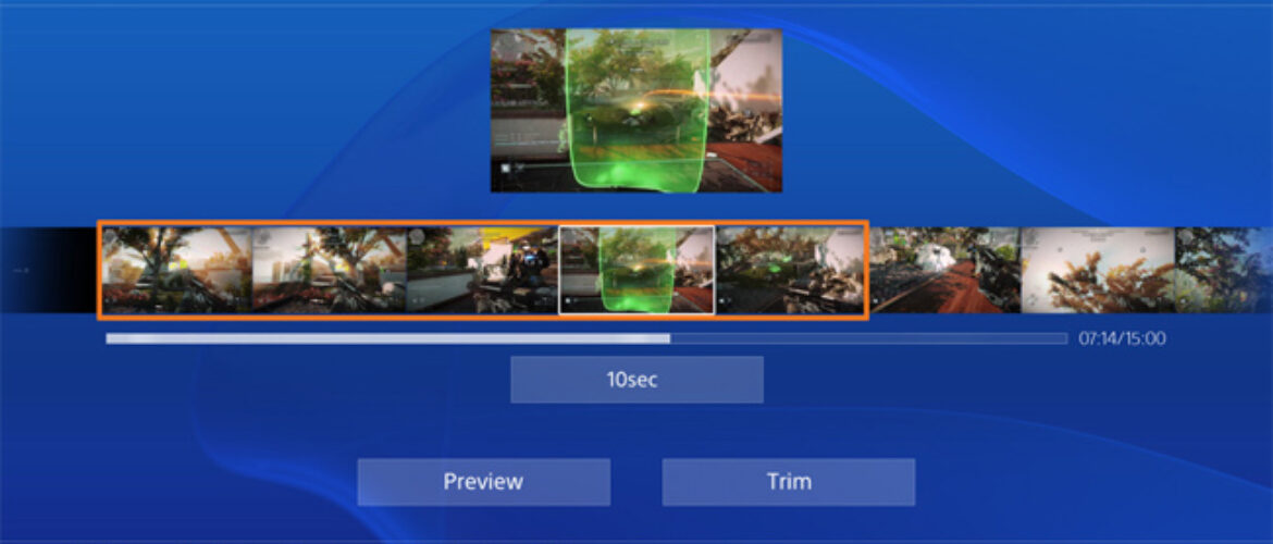 PS4 editor vídeos