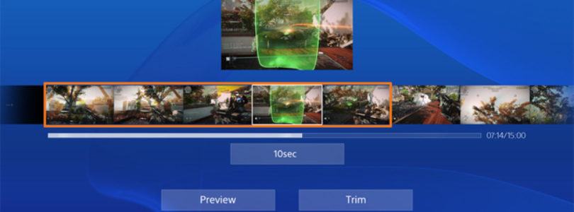 PS4 editor vídeos