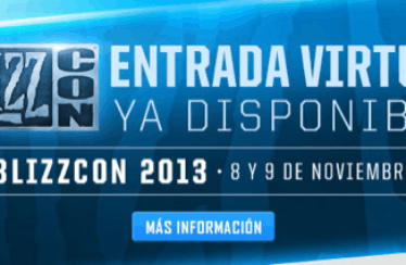 Entradas virtuales a la venta para la Blizzcon 2013.