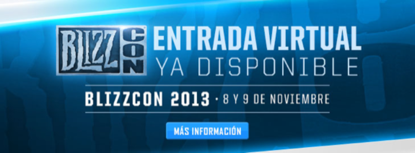 Entradas virtuales a la venta para la Blizzcon 2013.