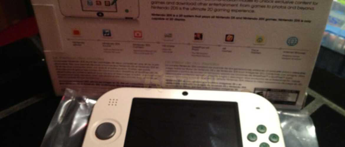 Nintendo 2DS Luigi Edition.