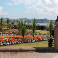 Parque con Lemmings en Dundee, Escocia.