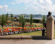 Parque con Lemmings en Dundee, Escocia.
