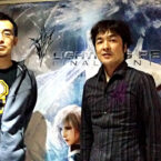 Toriyama y Abe, de Lightning Returns Final Fantasy XIII.
