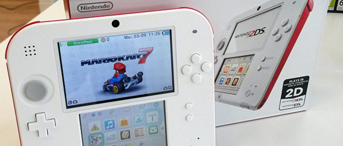Nintendo 2DS 'pack' Blanco-Rojo.