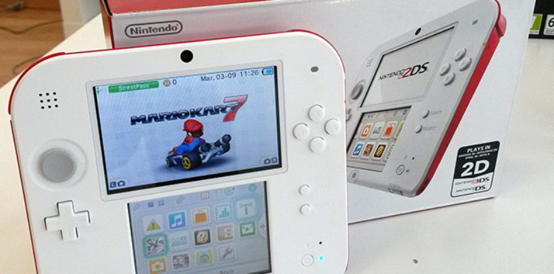 Nintendo 2DS 'pack' Blanco-Rojo.