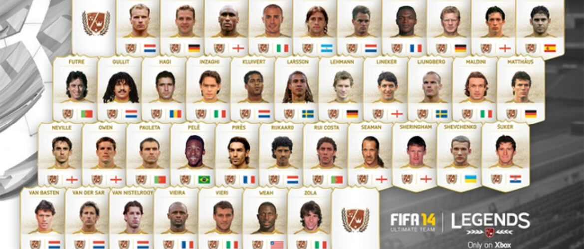 FIFA 14 Ultimate Team Legends Xbox One