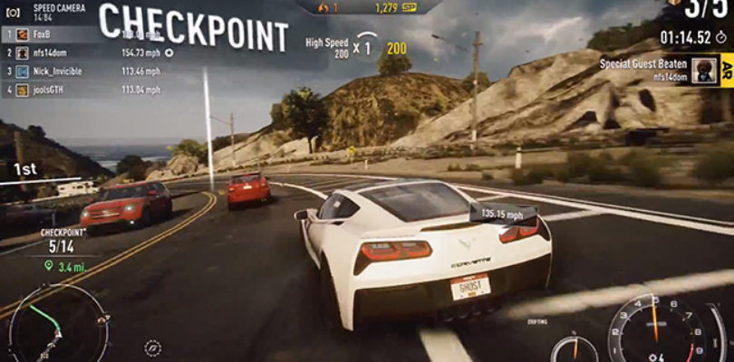 Need for Speed Rivals y sus gadgets.