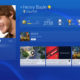 PlayStation 4 interfaz