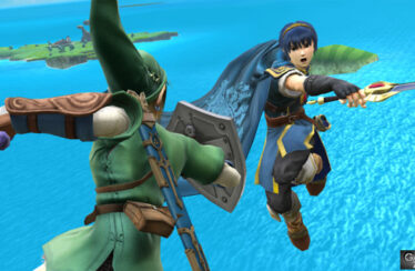 Super Smash Bros Marth vs Link