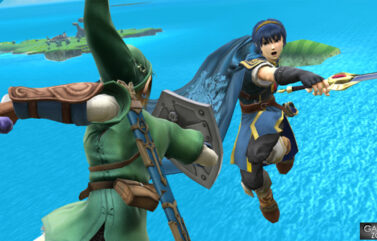 Super Smash Bros Marth vs Link
