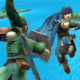 Super Smash Bros Marth vs Link