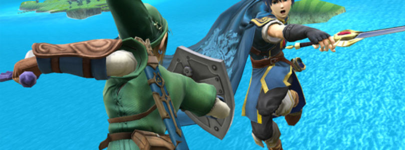 Super Smash Bros Marth vs Link
