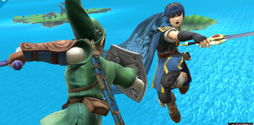 Super Smash Bros Marth vs Link