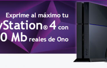 Ono 200 MB con PS4.