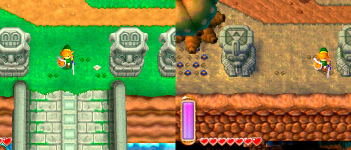 Análisis de The Legend of Zelda a Link Between Worlds en Gamerzona.