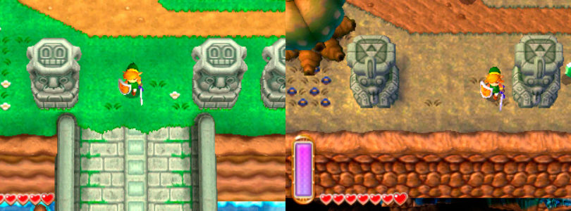 Análisis de The Legend of Zelda a Link Between Worlds en Gamerzona.