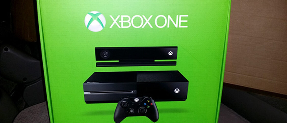 La caja de Xbox One.