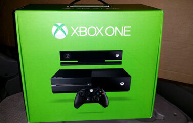 La caja de Xbox One.