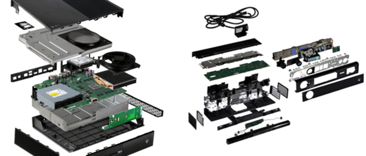 xbox one componentes kinect
