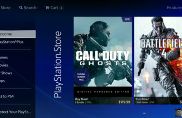 PlayStation 4 interfaz