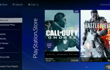 PlayStation 4 interfaz
