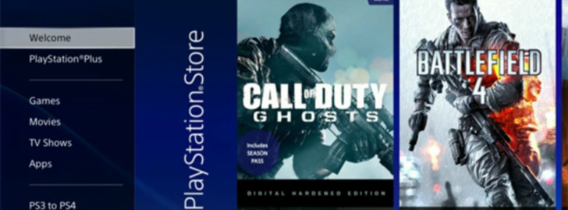 PlayStation 4 interfaz