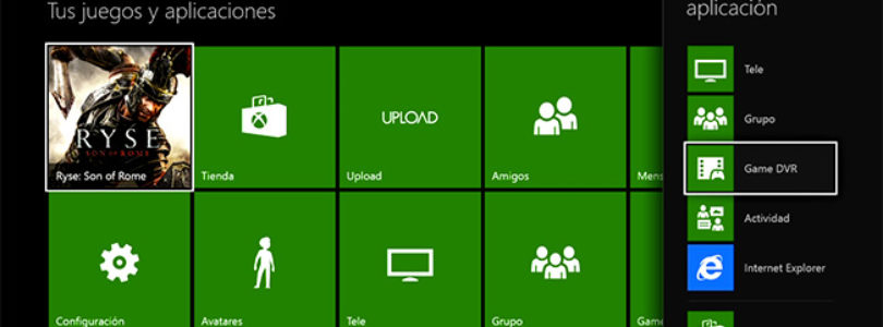 Acoplar aplicación en Xbox One.